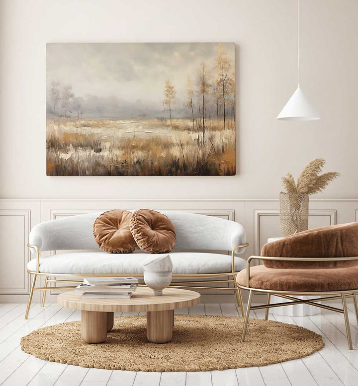 HORIZONTAL ABSTRACT LANDSCAPE VII , LANDSCAPE PAINTINGS