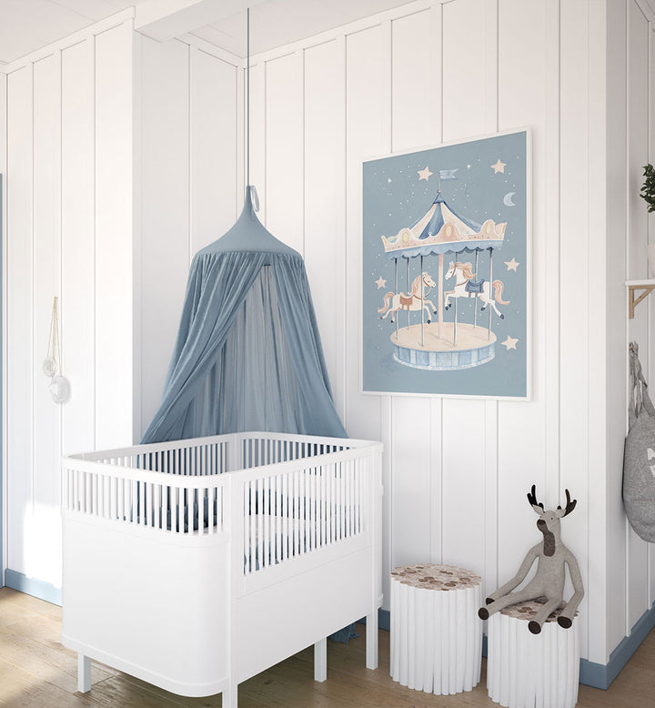 HORSE CAROUSEL , KIDS ROOM PAINTINGS