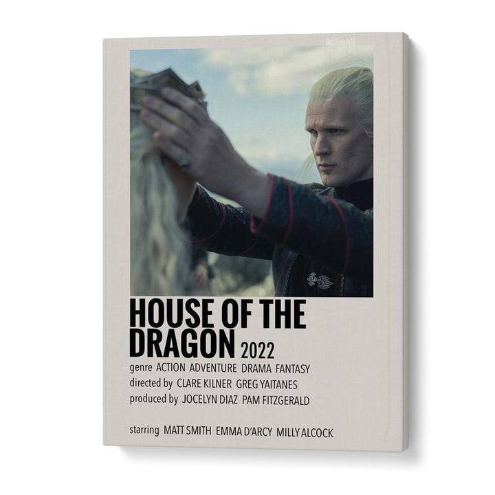 HOUSE OF THE DRAGON 2022 II MOVIE POSTERS in Gallery Wrap
