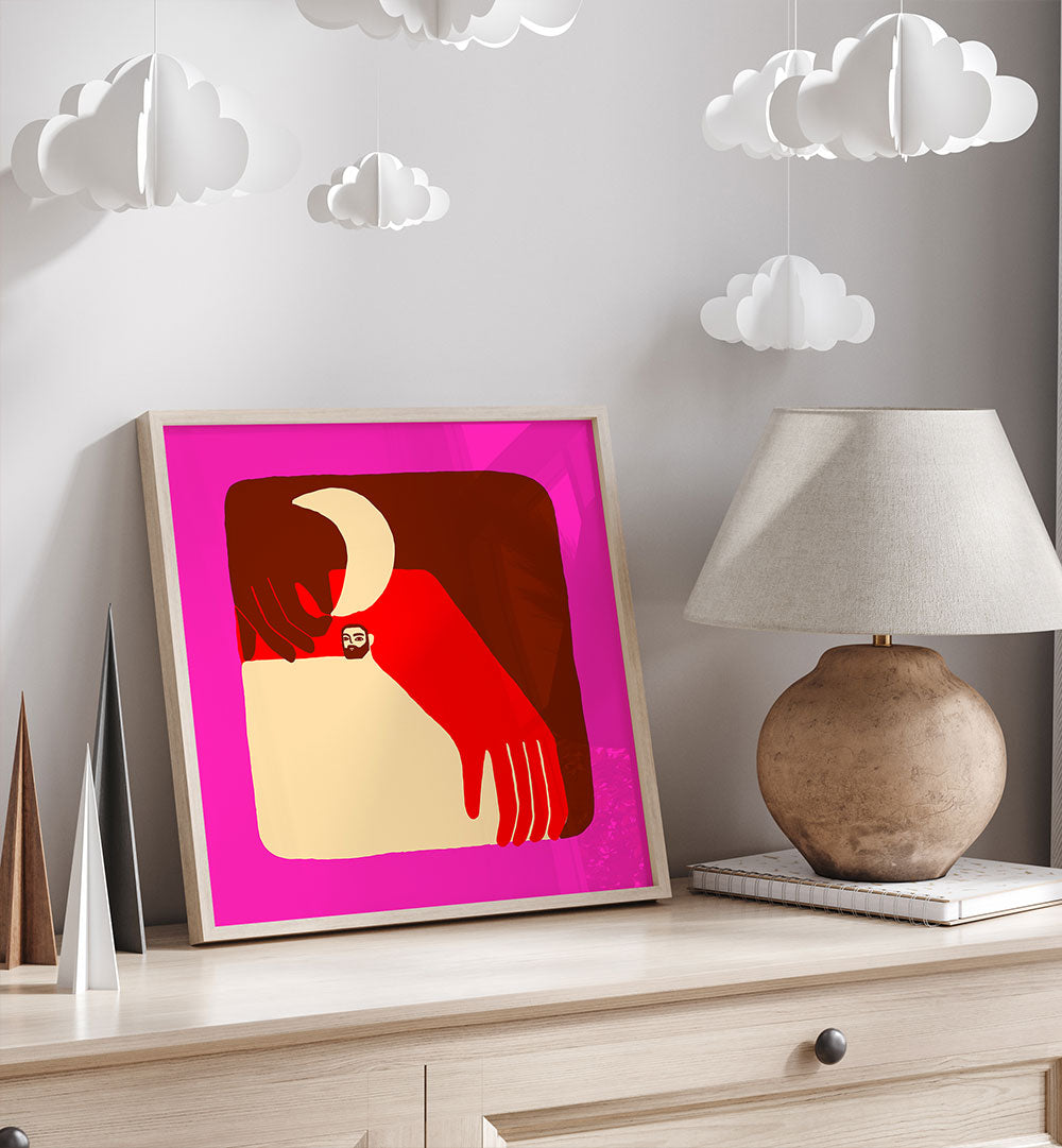 HUMAN FORMS WITH A VIVID COLORS , FASHION POSTERS