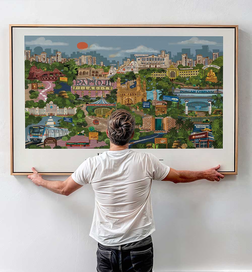 HYDERABAD II , TRAVEL POSTERS