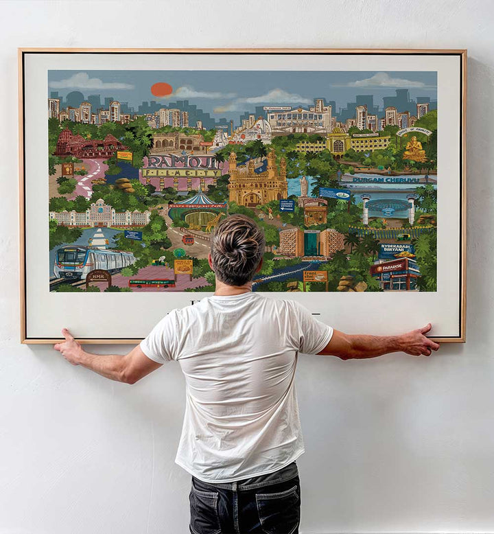 HYDERABAD II , TRAVEL POSTERS