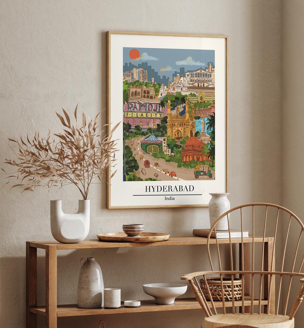 HYDERABAD - SAUMYA AGARWAL , TRAVEL POSTERS