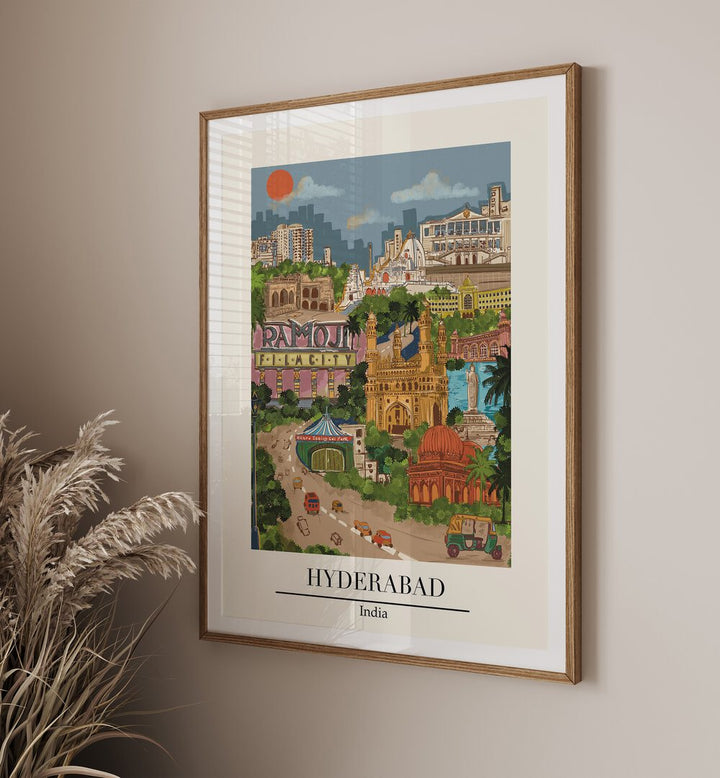 HYDERABAD - SAUMYA AGARWAL , TRAVEL POSTERS