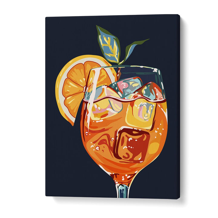 Hawaiian Cocktail By Uma Gokhale Bar and Cafe Poster in Gallery Wrap