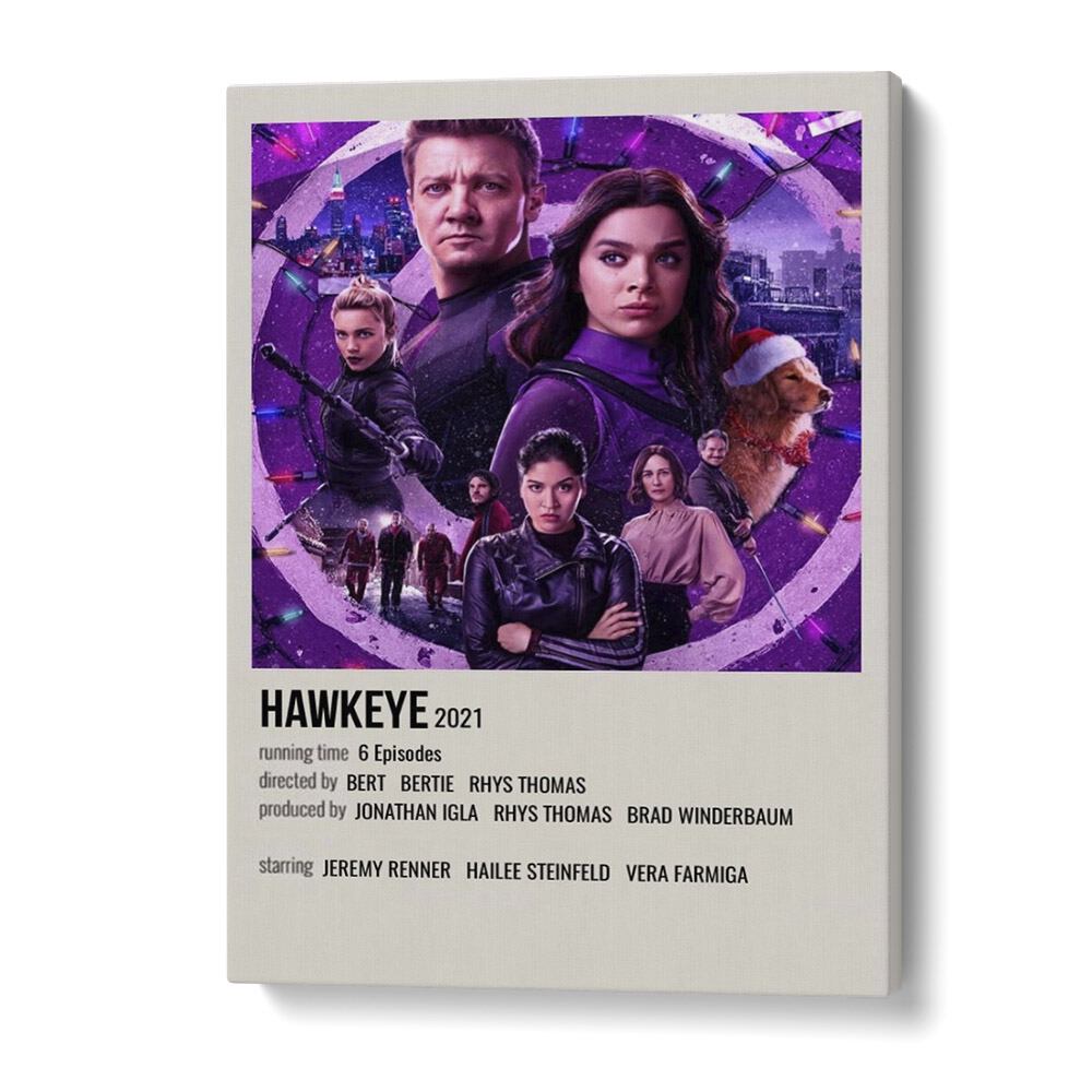 Hawkeye Movie Posters in Gallery Wrap