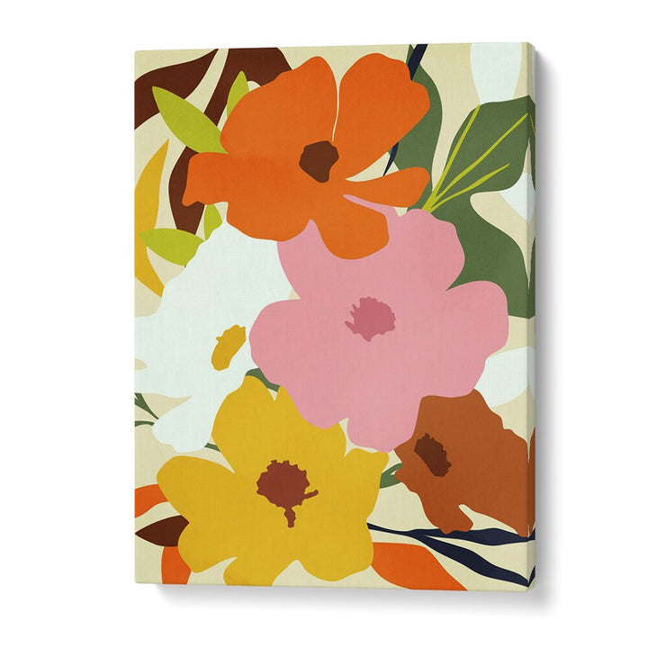 Hello Spring By Uma Gokhale Botanical Art Prints in Gallery Wrap