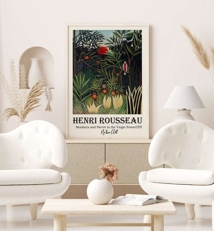 gallerywall painting - HENRI ROUSSEAU GALLERY WALL by Asianmonk