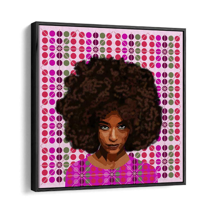 Heres Looking At You By Lynnda Rakos Pop Art Paintings Pop Art Prints in Black Floater Frame