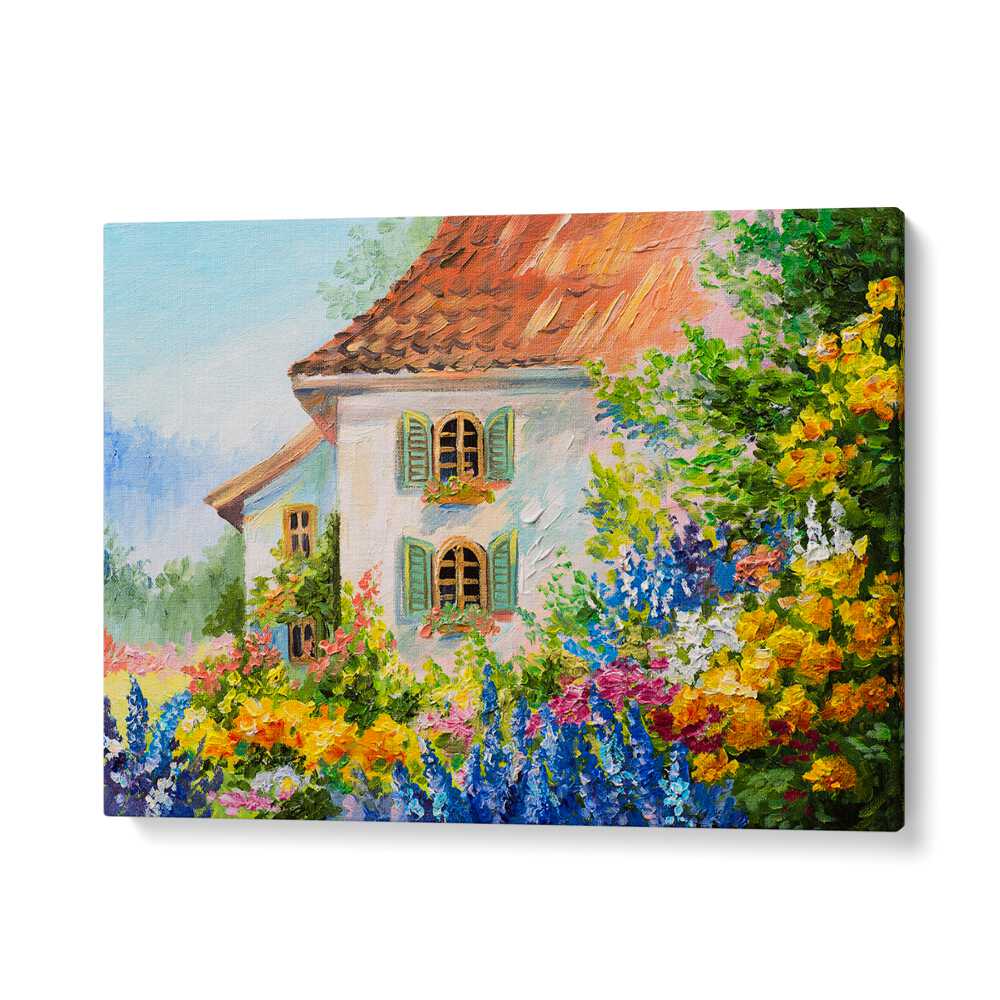 Heritage Homesteads Vintage European Paintings in Gallery Wrap