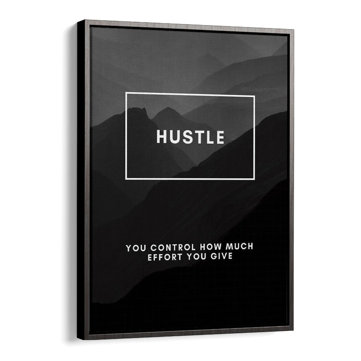 Transform your space with HUSTLE III, QUOTES typography poster that inspires daily motivation and effort.