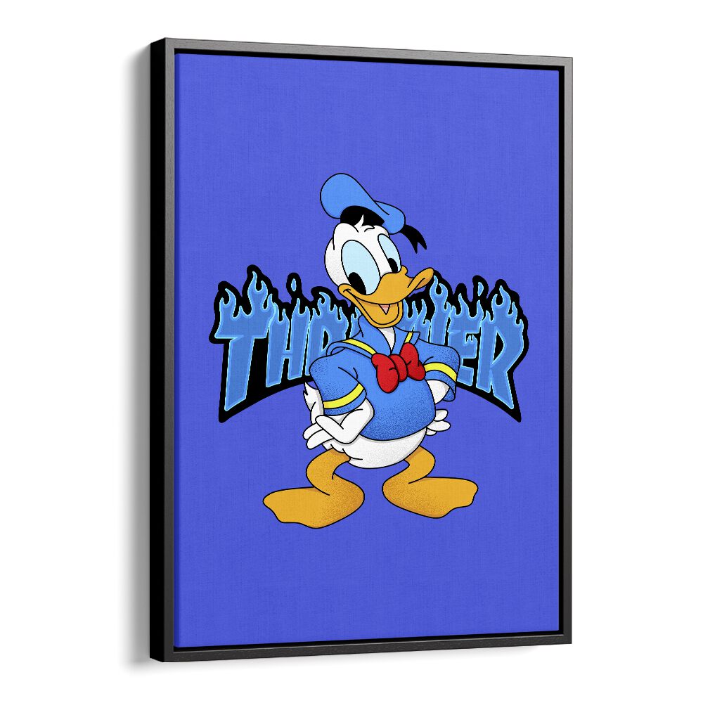 Hype Beast Comic Wall Art Comic Posters in Black Floater Frame