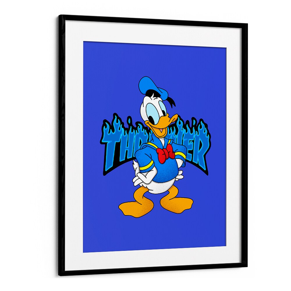 Hype Beast Comic Wall Art Comic Posters in Black Frame With Mount