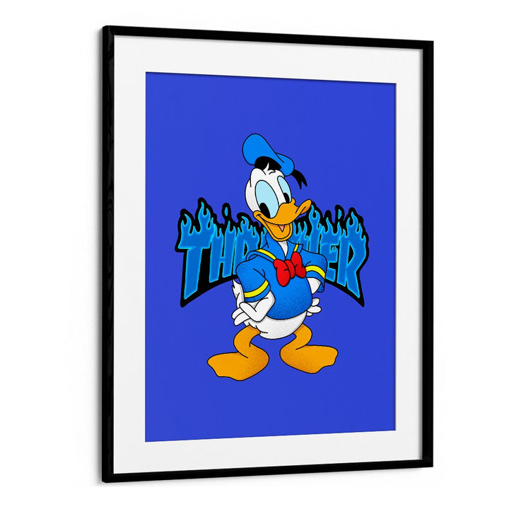 Hype Beast Comic Wall Art Comic Posters in Black Frame With Mount