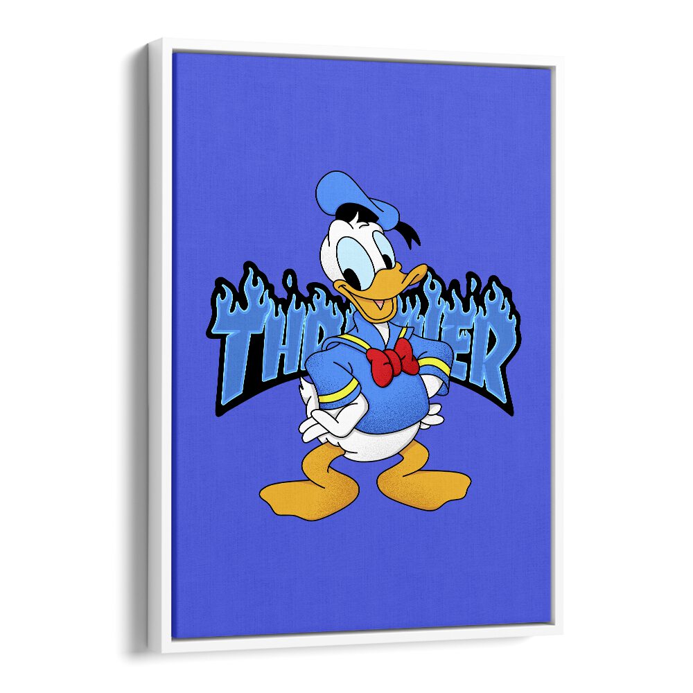 Hype Beast Comic Wall Art Comic Posters in White Floater Frame