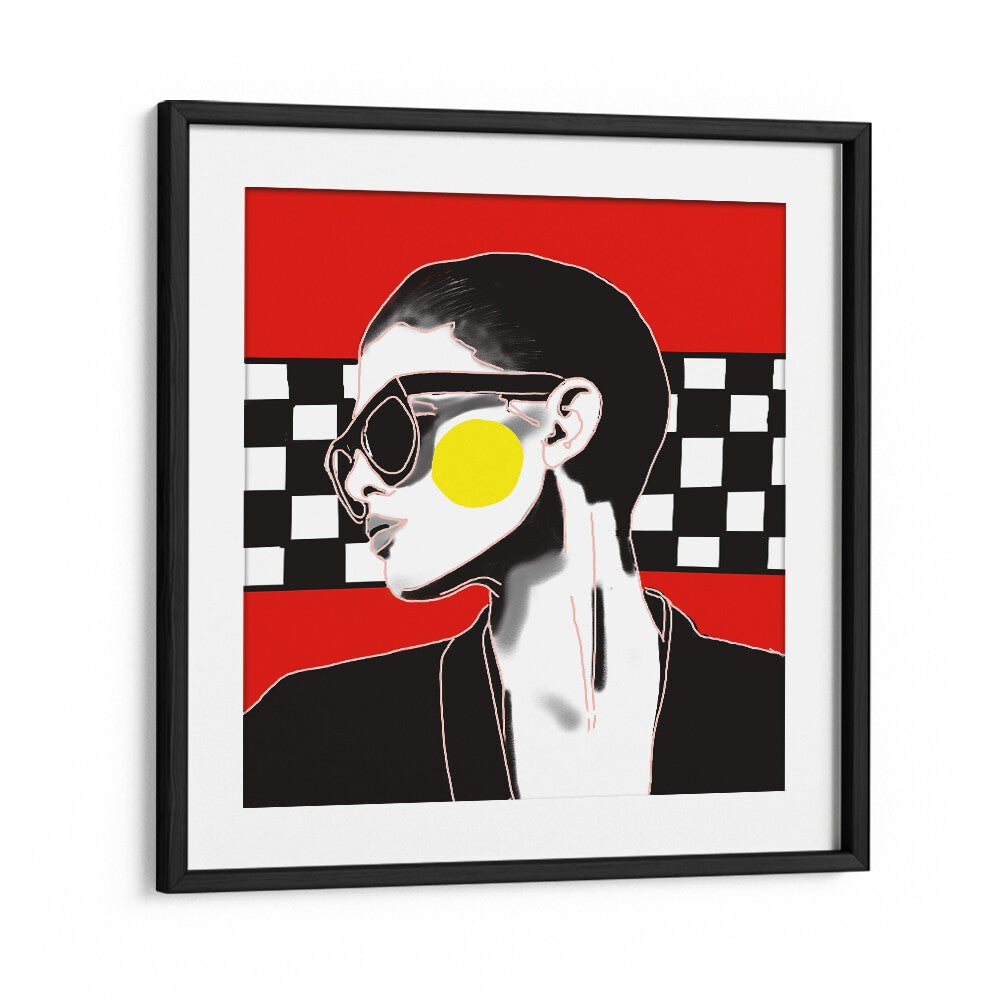 I Did It Again Pop Art Artwork in Black Frame With Mount