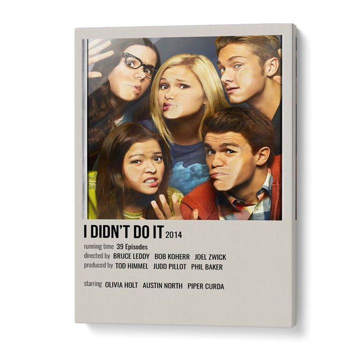 I DIDNT DO IT 2014 MOVIE POSTERS in Gallery Wrap