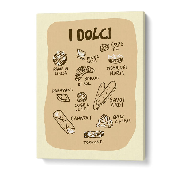 I Dolci by Studio Dolci Kitchen Art Prints in Gallery Wrap