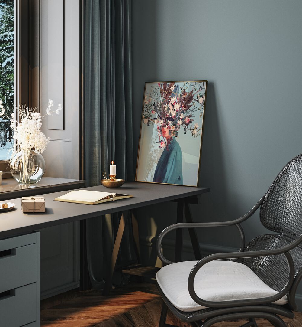 Elevate your space with "I WAS HIDDEN BUT YOU SAW ME, SURREAL ART PRINTS" by Frank Moth, a unique artistic vision.