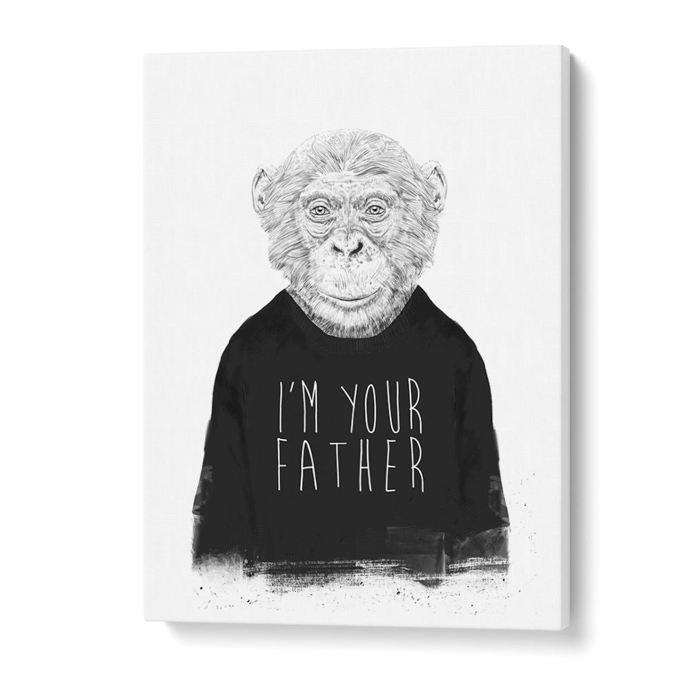 I m Your Father By Balazs Solti Wildlife Art Prints in Gallery Wrap