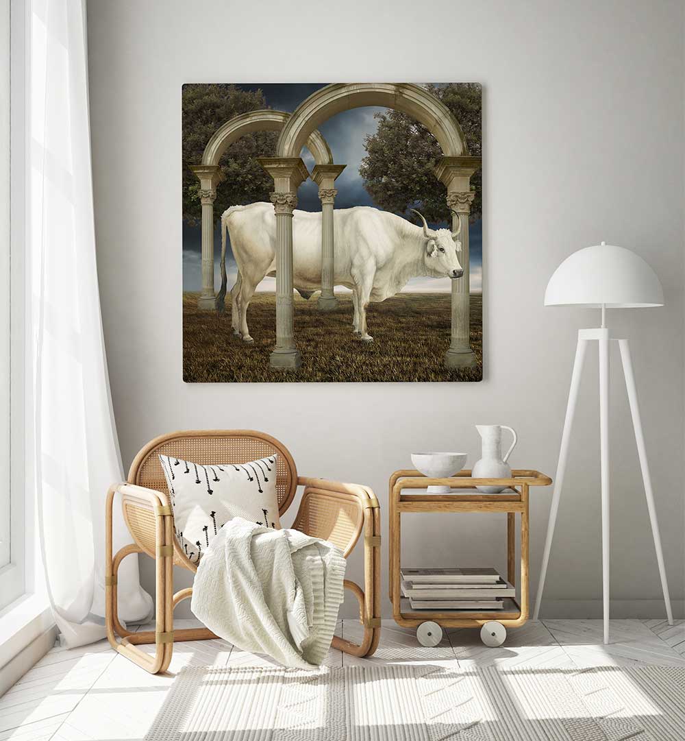 ILLUSIONNISME DE LA VACHE , ANIMAL PAINTINGS