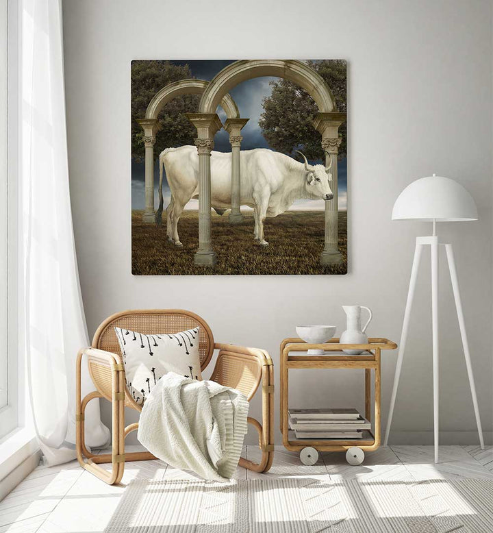 ILLUSIONNISME DE LA VACHE , ANIMAL PAINTINGS