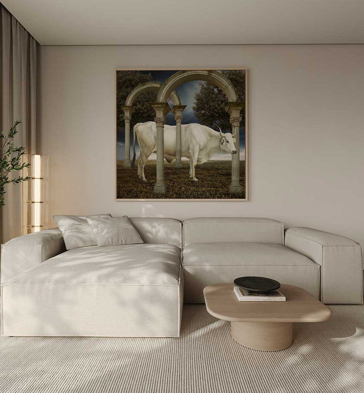 ILLUSIONNISME DE LA VACHE , ANIMAL PAINTINGS