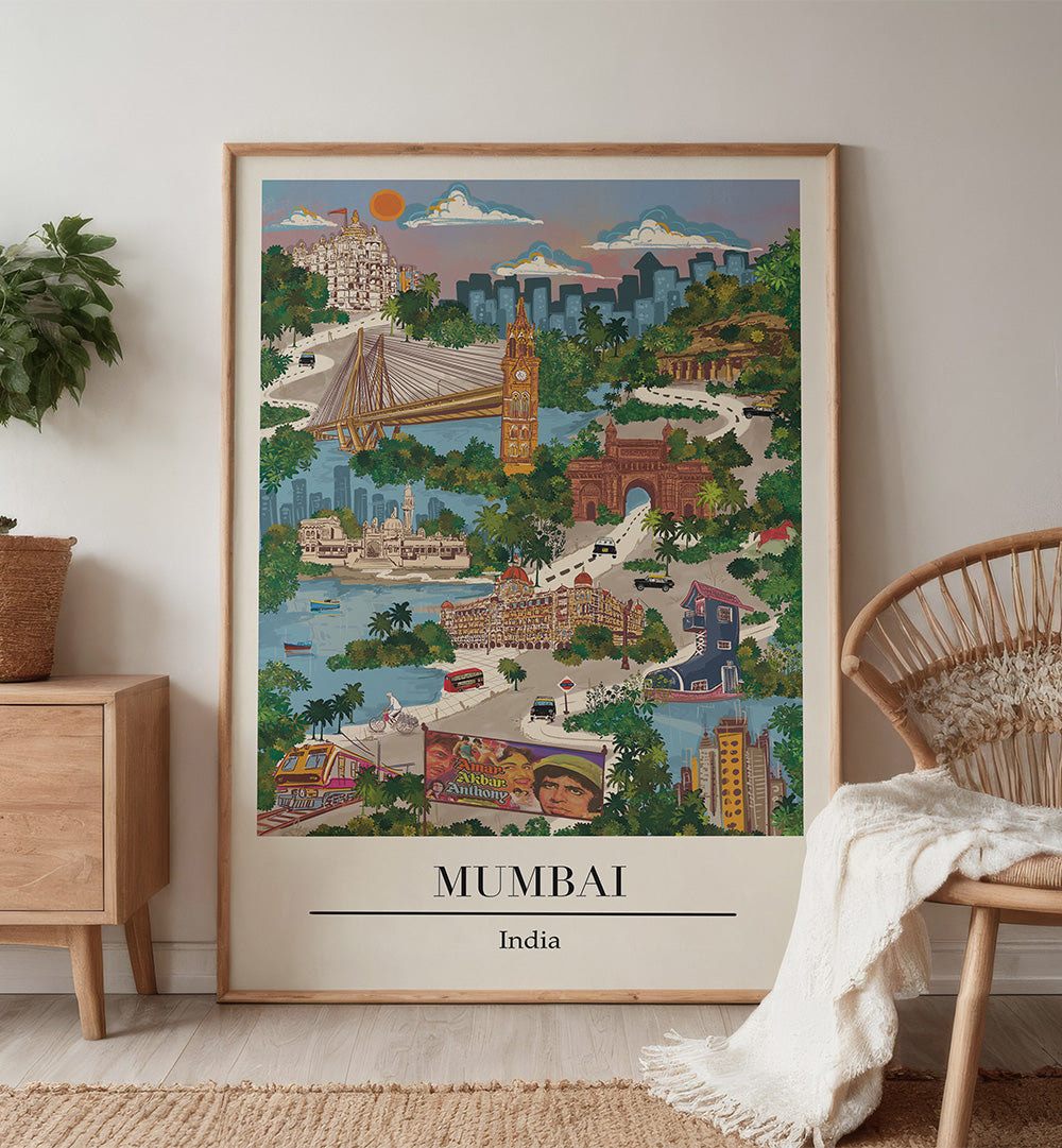 MUMBAI  , TRAVEL POSTERS