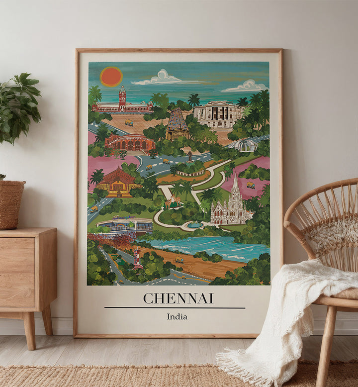 CHENNAI  , TRAVEL POSTERS