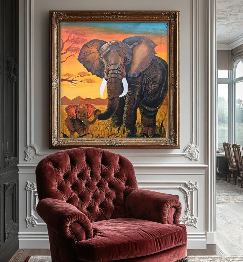 DAWN IN THE WILD  , HANDMADE ARTWORKS