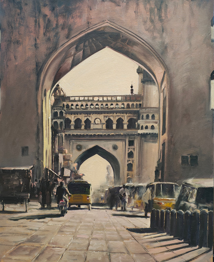 CHARMING CHARMINAR II , HANDMADE ARTWORKS