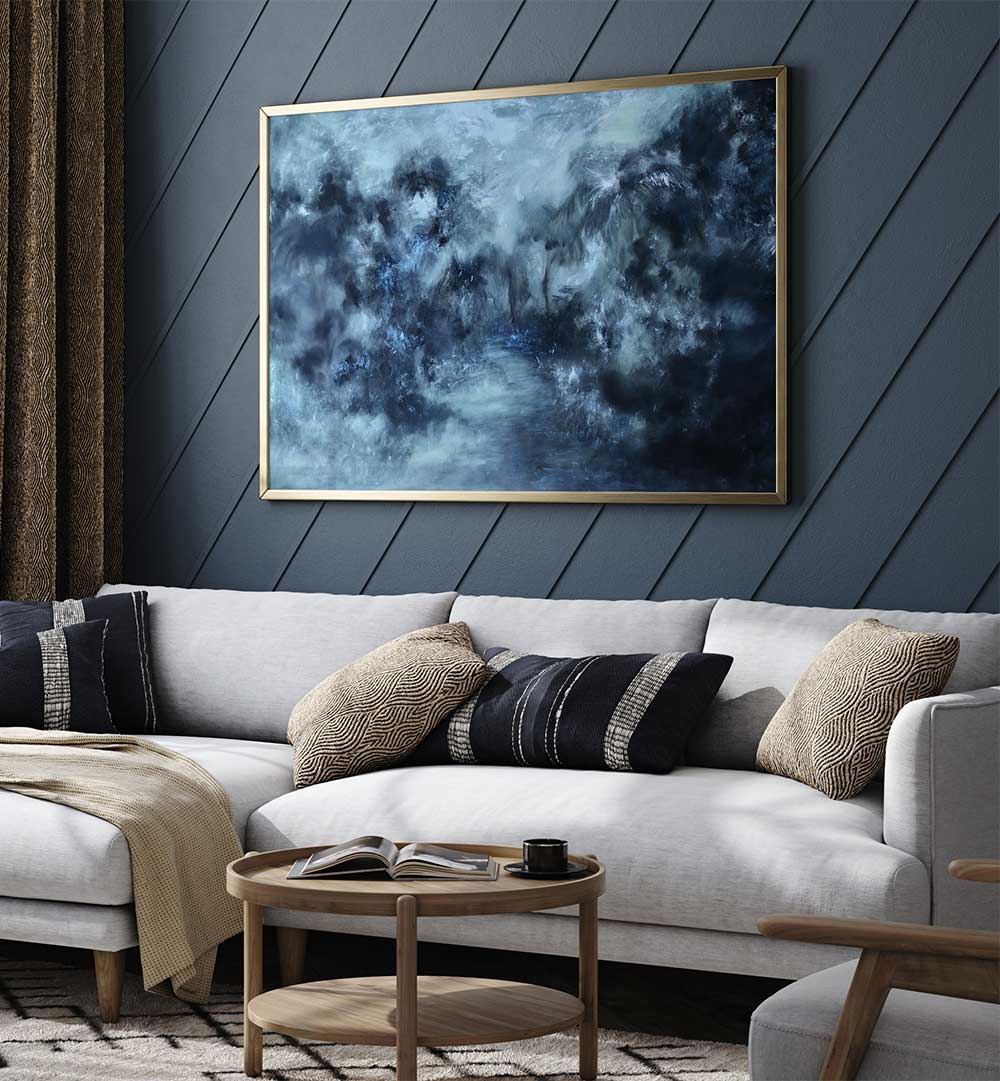 IN THE DEEP , ABSTRACT PAINTINGS