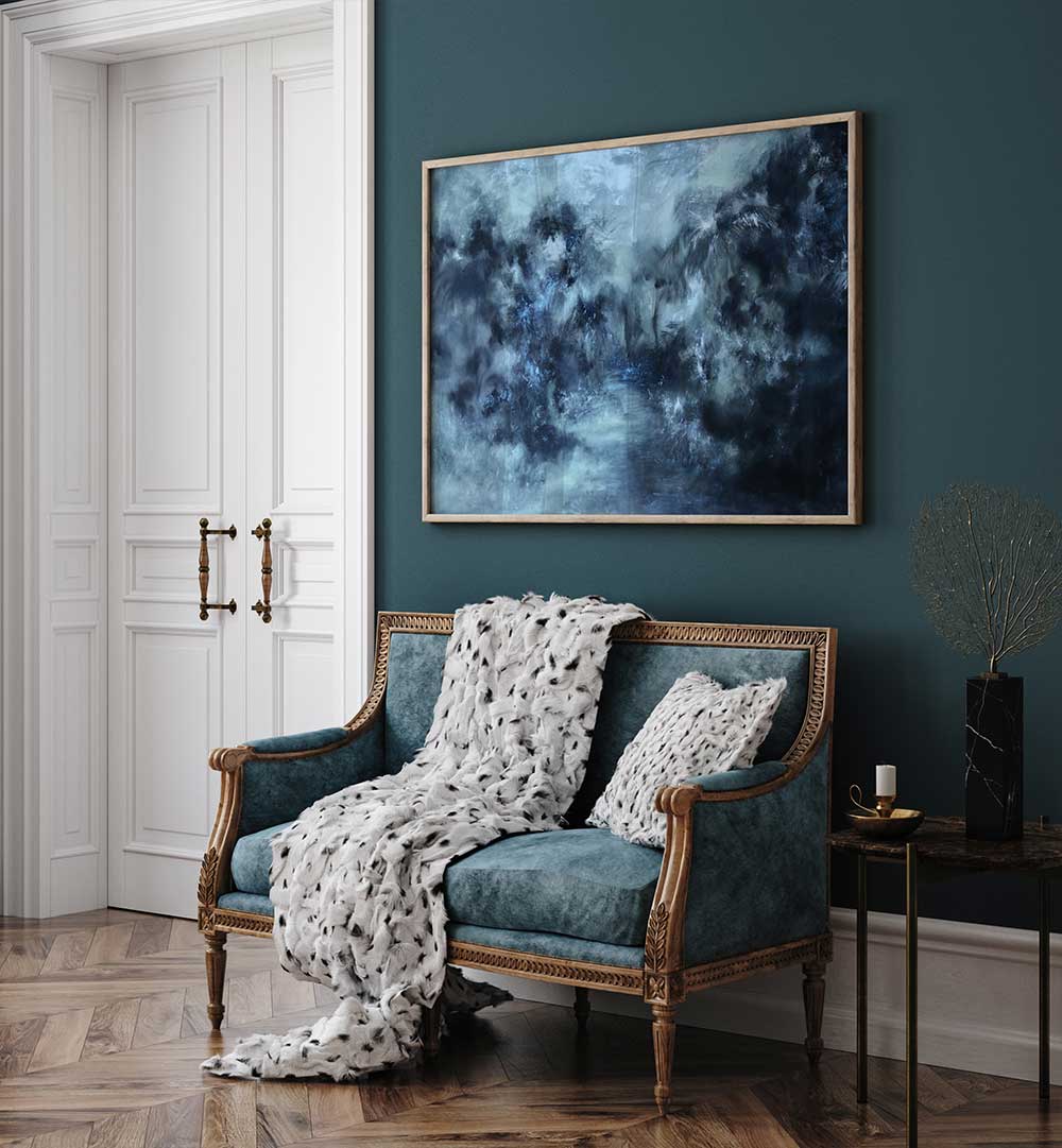 IN THE DEEP , ABSTRACT PAINTINGS