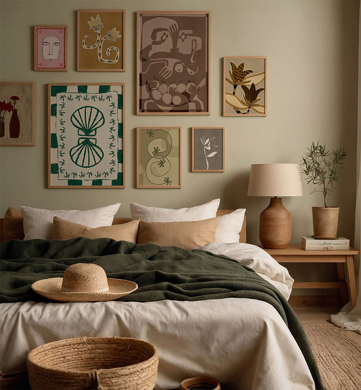 IN THE MOOD FOR EARTH GALLERY WALL , GALLERY WALLS & SETS