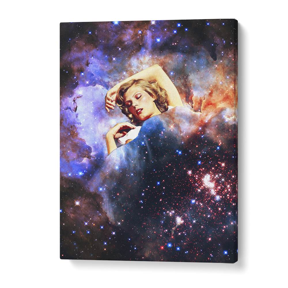 In Your Galactic Dreams Surreal Art Artwork in Gallery Wrap
