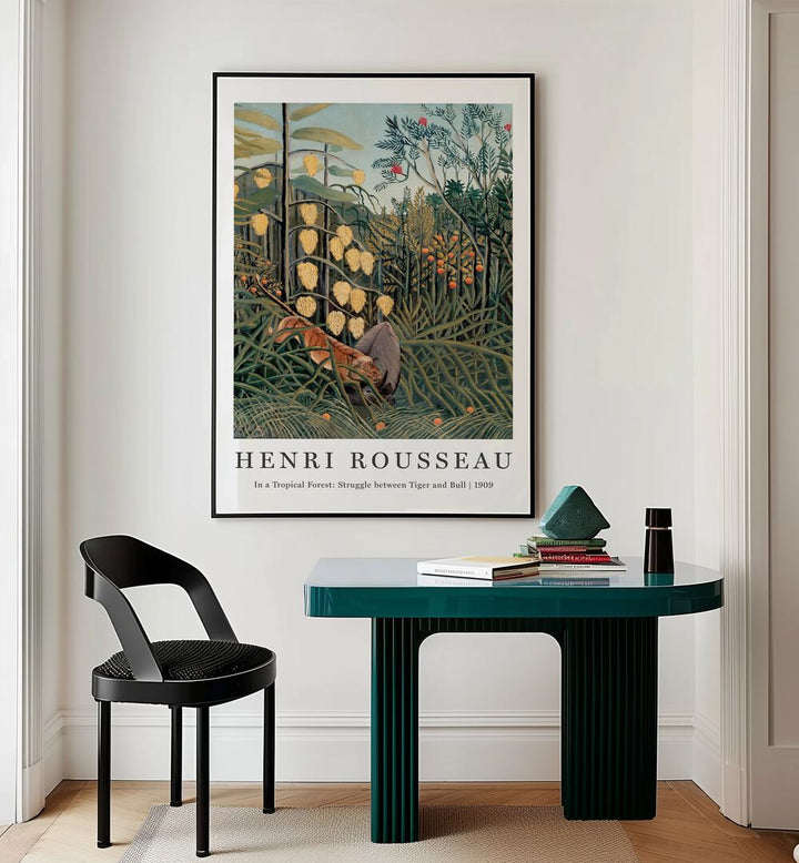 IN A TROPICAL FOREST (1909) , VINTAGE PAINTINGS