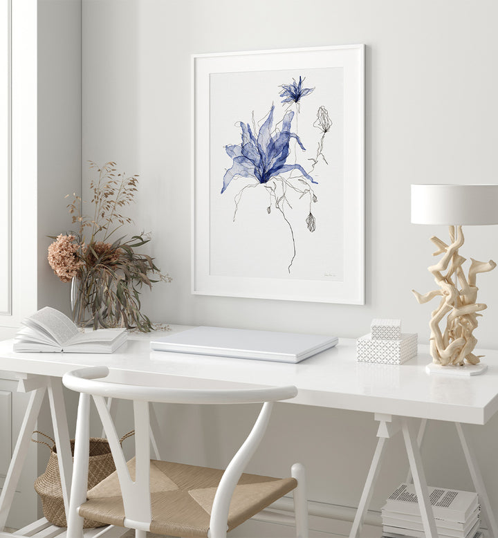 INDIGO WATERCOLOR FLORALS