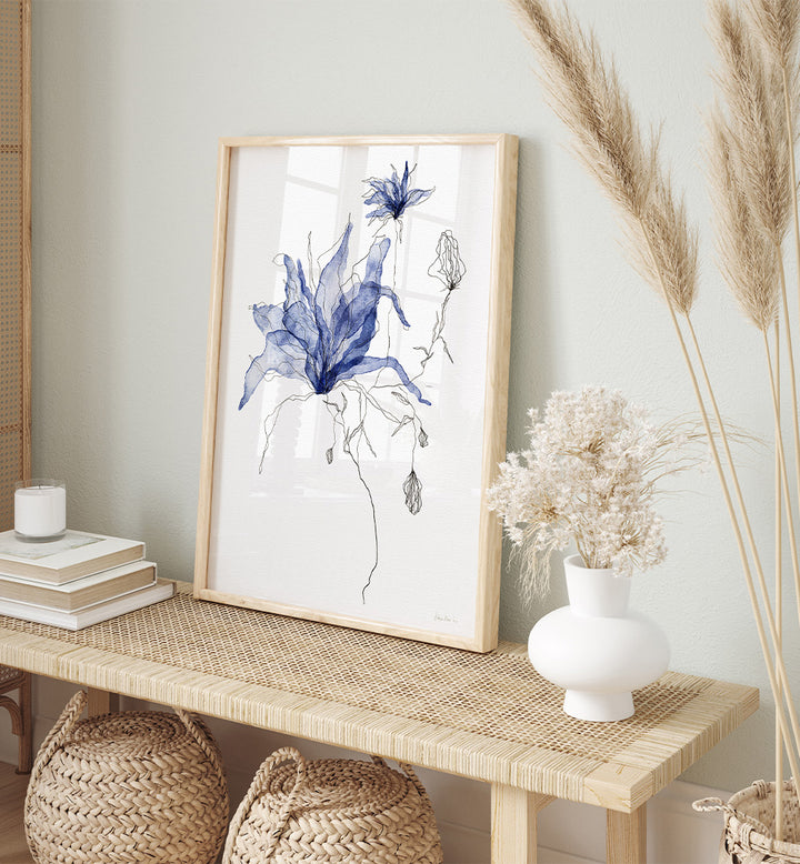INDIGO WATERCOLOR FLORALS