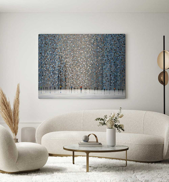 INFINITY RAIN , MODERN IMPRESSIONISM PAINTINGS