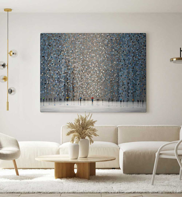 INFINITY RAIN , MODERN IMPRESSIONISM PAINTINGS