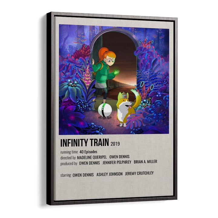 INFINITY TRAIN 2019 MOVIE POSTERS in Black Floater Frame