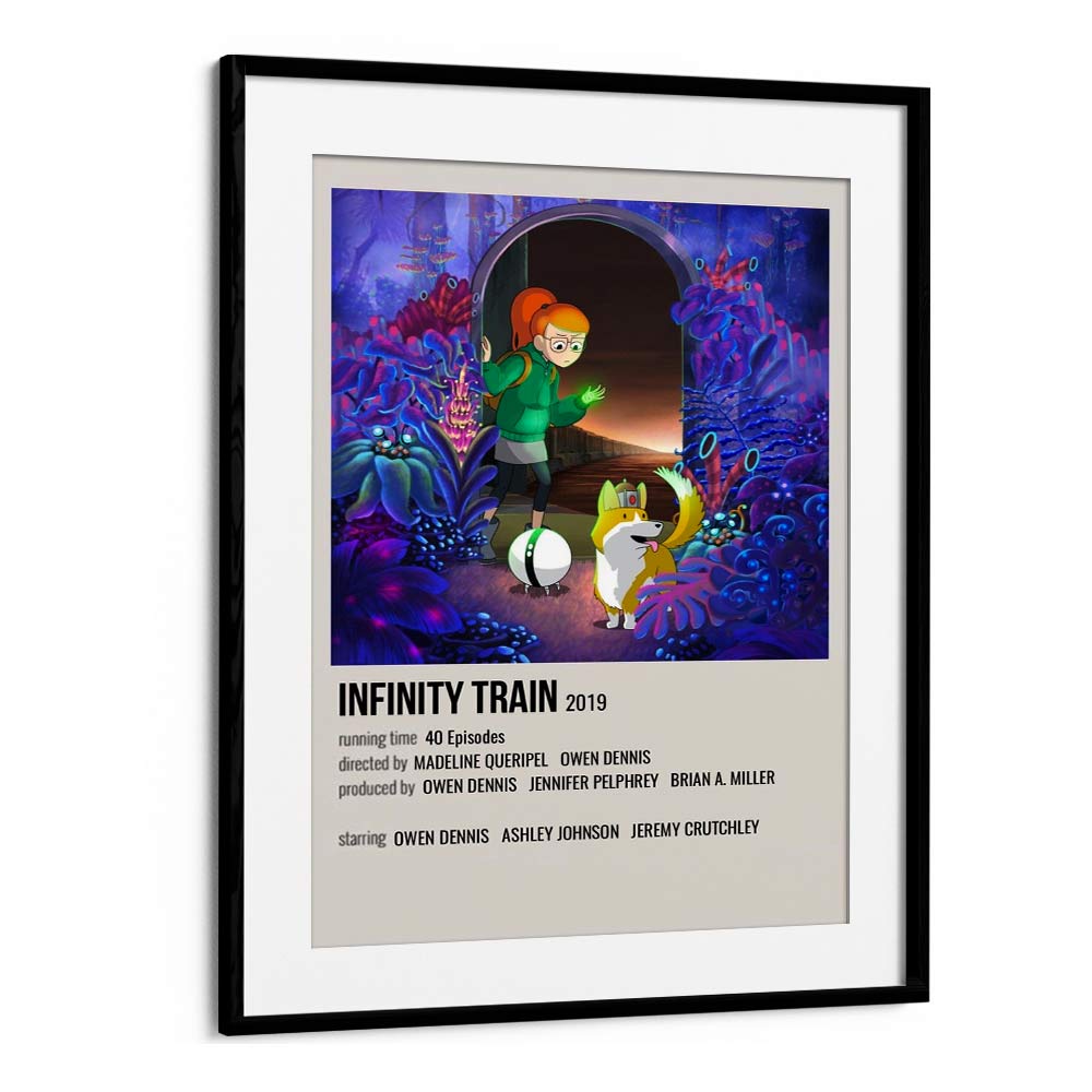 INFINITY TRAIN 2019 MOVIE POSTERS in Black Frame With Mount