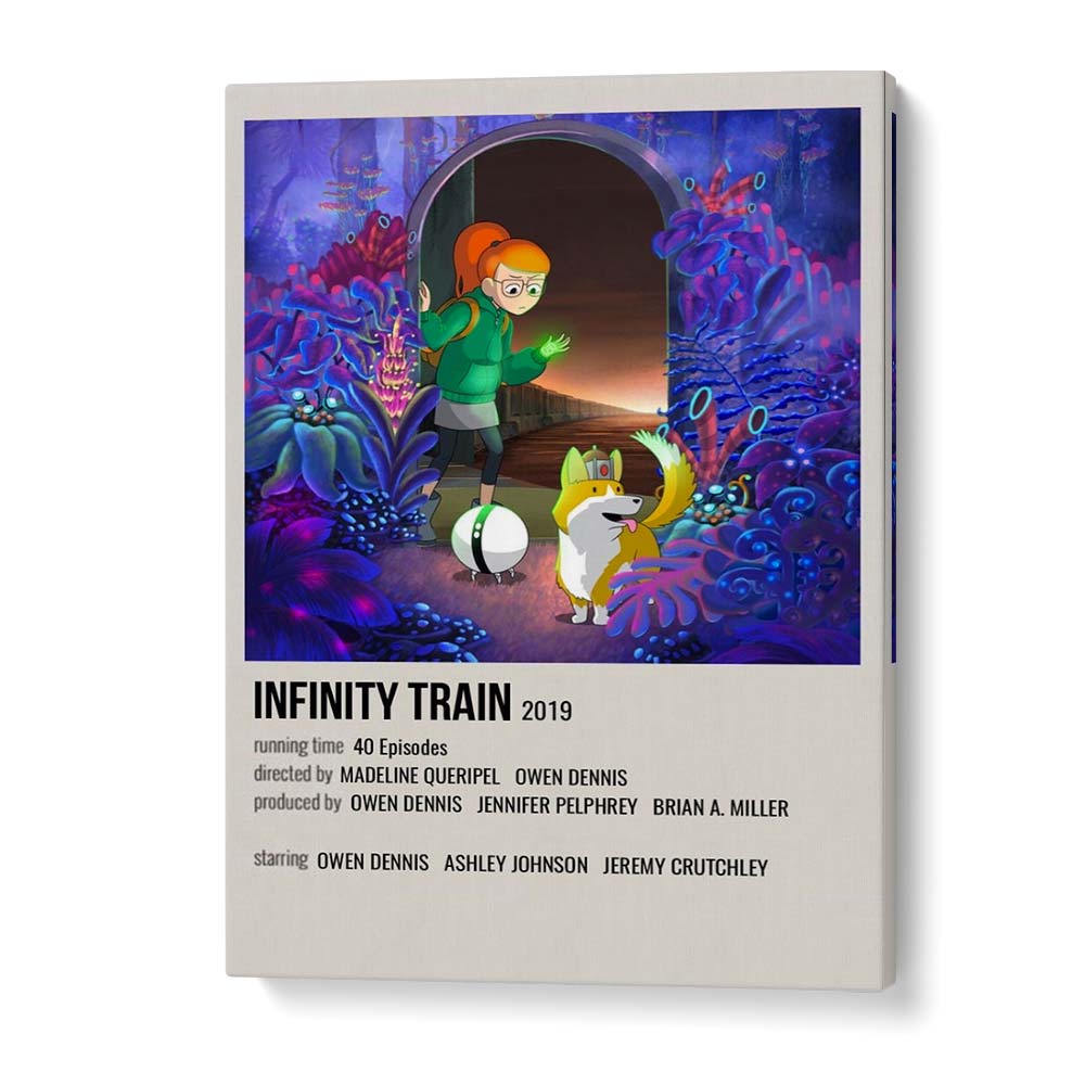 INFINITY TRAIN 2019 MOVIE POSTERS in Gallery Wrap