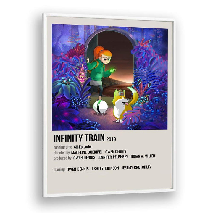 INFINITY TRAIN 2019 MOVIE POSTERS in White Plain Frame
