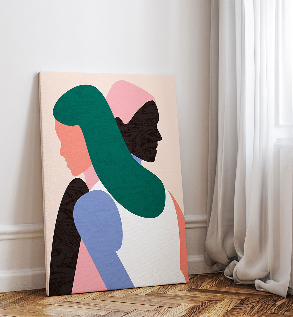 INTERTWINED IDENTITIES , PORTRAITS & FIGURATIVE ILLUSTRATIONS