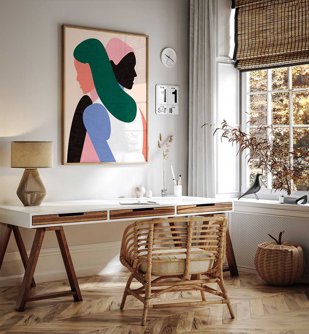 INTERTWINED IDENTITIES , PORTRAITS & FIGURATIVE ILLUSTRATIONS