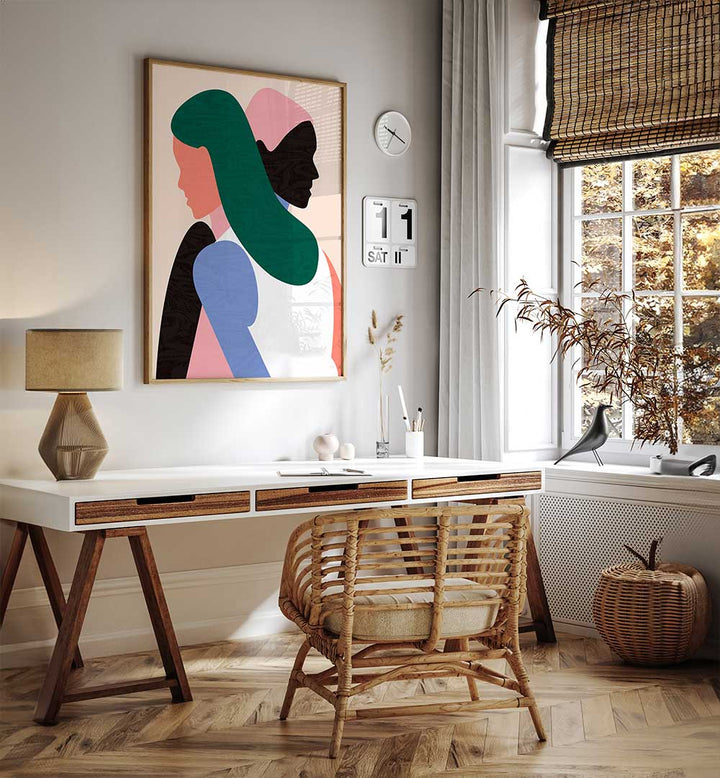 INTERTWINED IDENTITIES , PORTRAITS & FIGURATIVE ILLUSTRATIONS