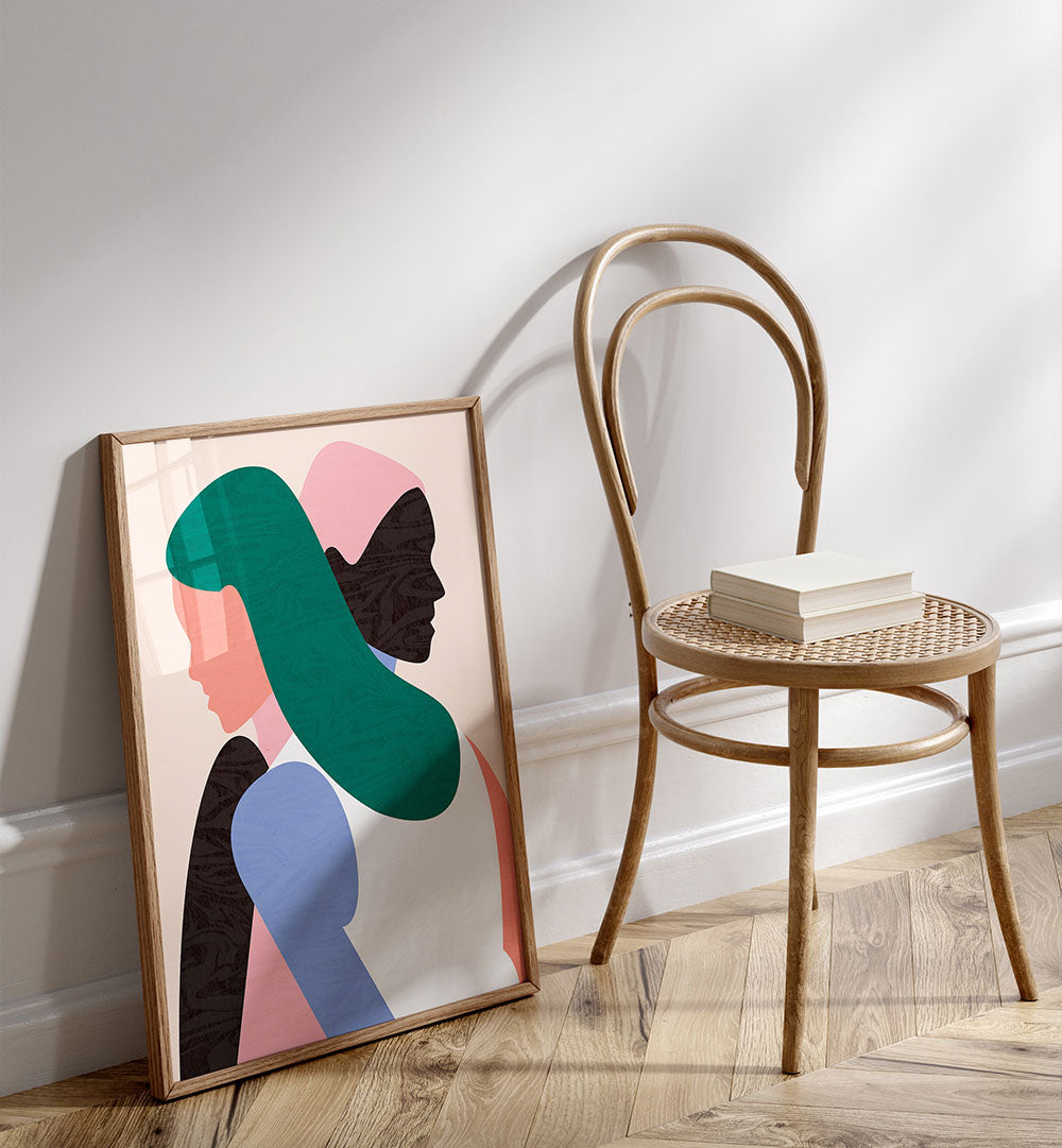 INTERTWINED IDENTITIES , PORTRAITS & FIGURATIVE ILLUSTRATIONS