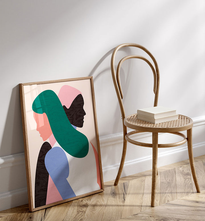 INTERTWINED IDENTITIES , PORTRAITS & FIGURATIVE ILLUSTRATIONS