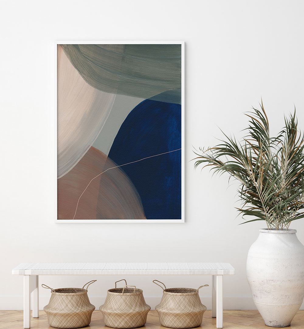 INTERWOVEN HUES , ABSTRACT PAINTINGS